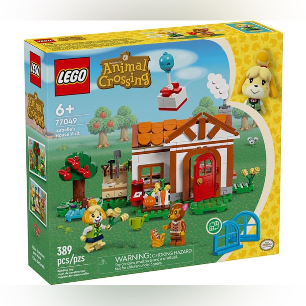 LEGO Animal Crossing Isabelle's House Visit NEW